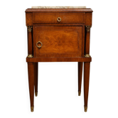 Table de chevet de style Empire en acajou