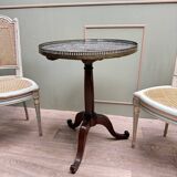Pedestal Table In Mahogany Tripod, Louis XVI XVIII Eme Century