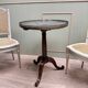 Pedestal Table In Mahogany Tripod, Louis XVI XVIII Eme Century
