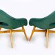 Fauteuils par Miroslav Navratil pour Tatra Nábytok, années 1960, ensemble de 2