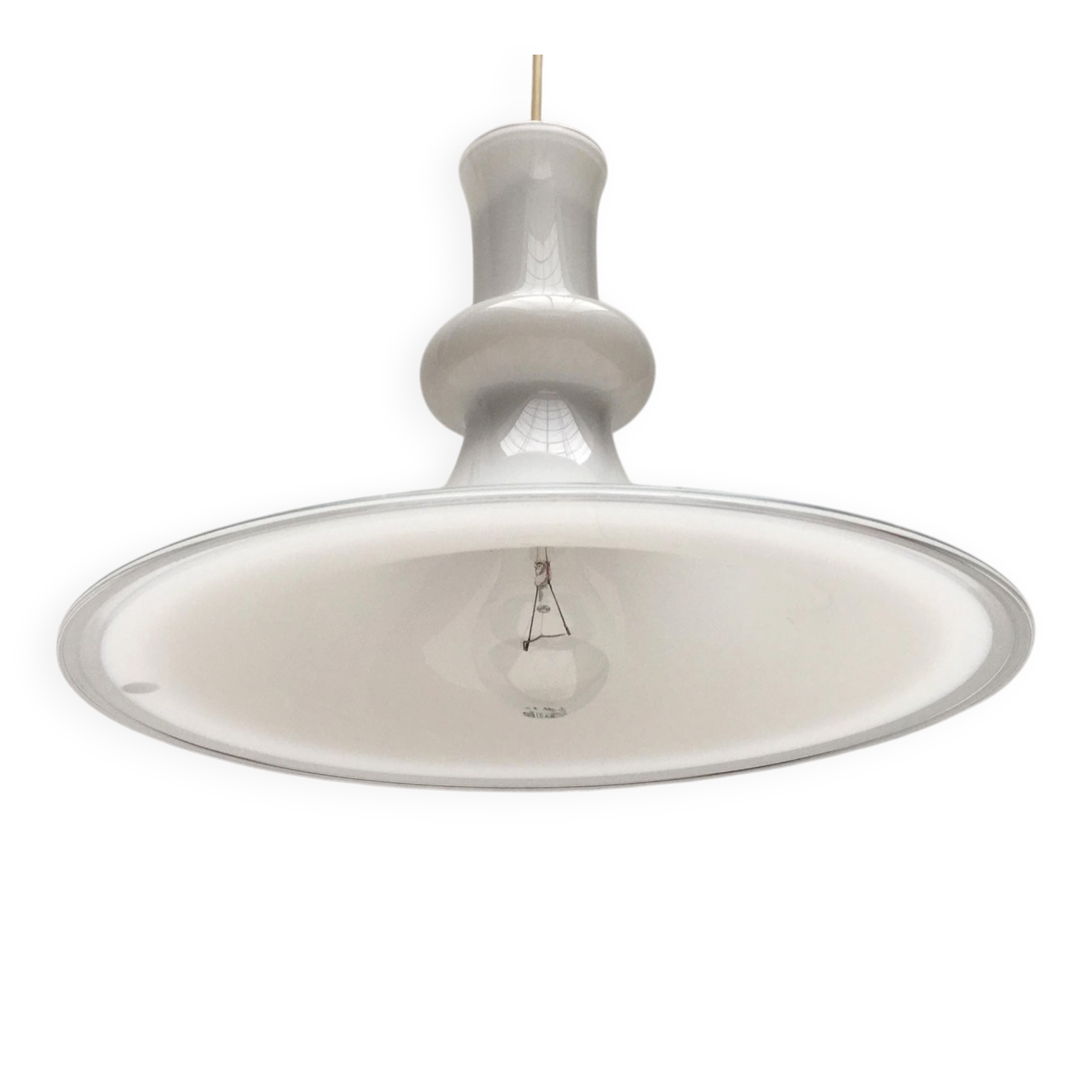 Vintage glass suspension by Michael Bang for Royal Copenhagen.