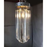 Lampe encastrée en verre de Murano transparent « Triedro »