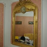 Fireplace mirror
