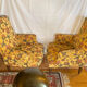 Pair of english style armchairs