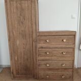 Asymmetrical wardrobe