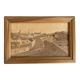 Tableau en marqueterie de bois