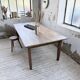 Oak farmhouse table 1950 212cm