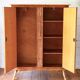 Rattan and bamboo wardrobe