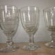 6 old bistro glasses from 1900-1920