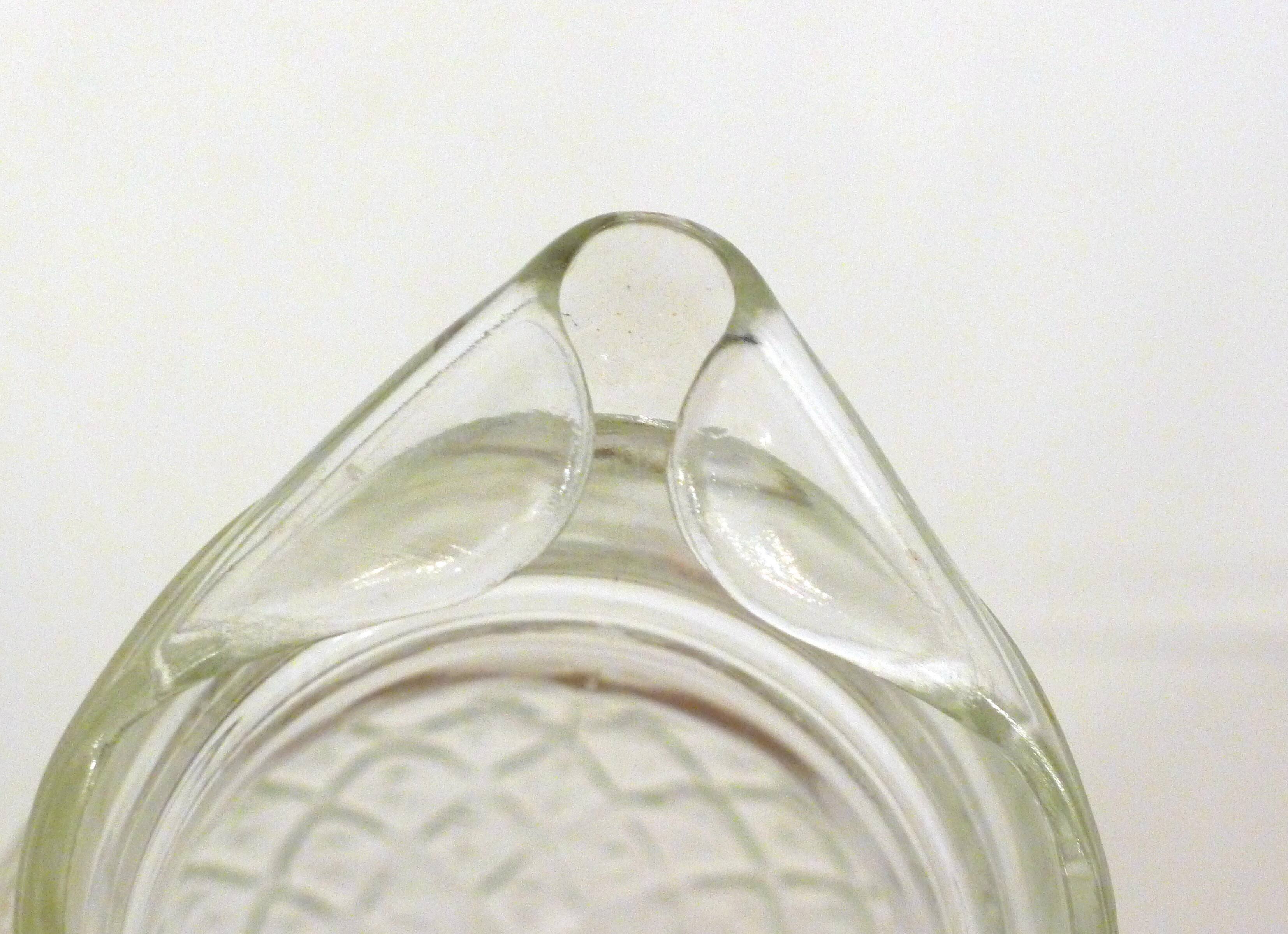 Pineapple pitcher in glass