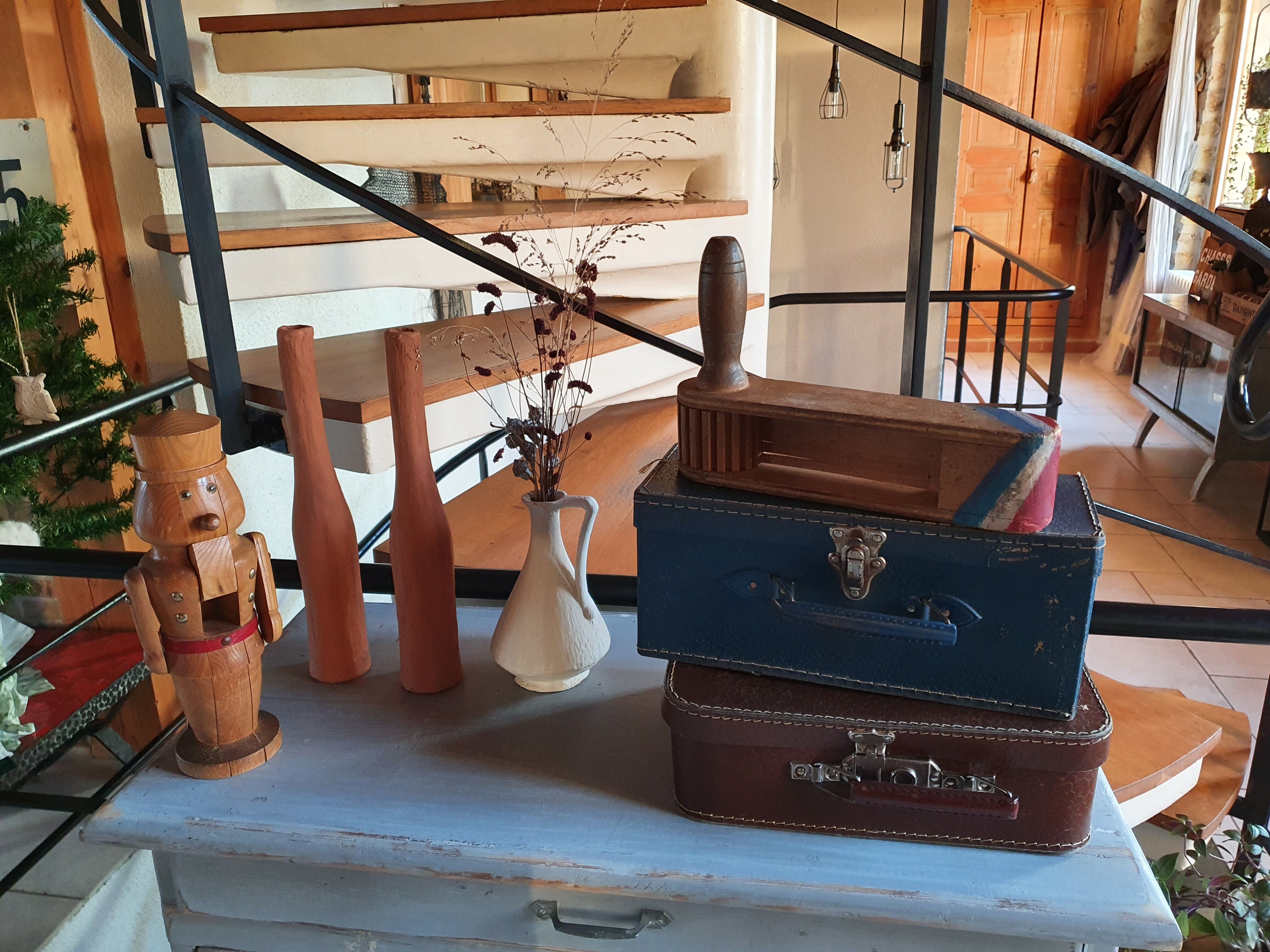 Crécelle en bois