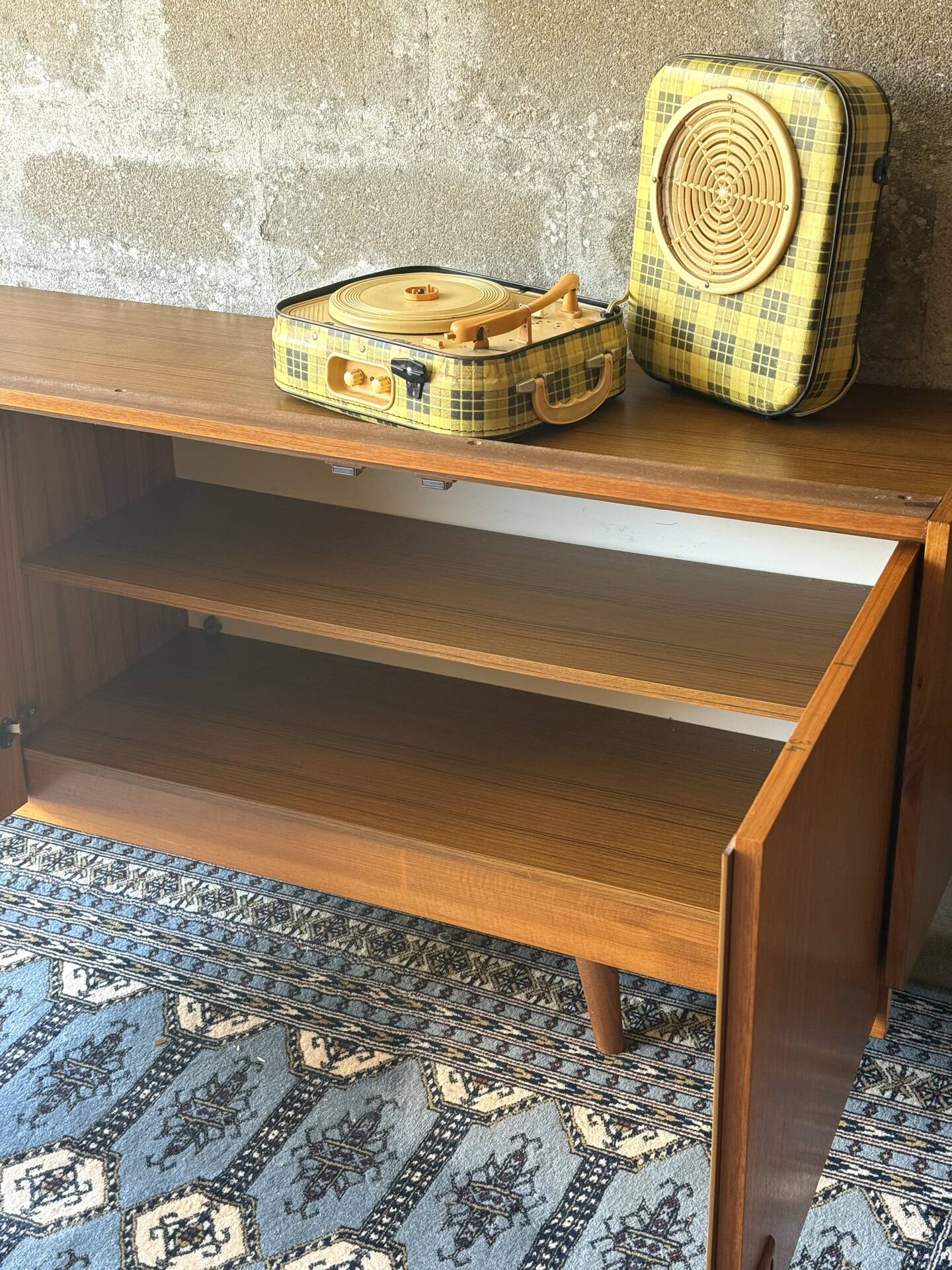 Enfilade scandinave vintage en teck, 1970