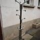 Vintage metal and marble coat rack