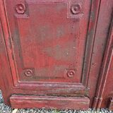 Ancienne double porte d’entrée en chêne