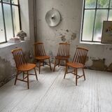 4 Scandinavian chairs Sweden Stolfabrik