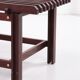 Vintage Wooden Bench, Italian Design 1960