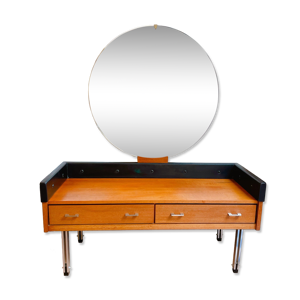 Coiffeuse vintage avec - miroir