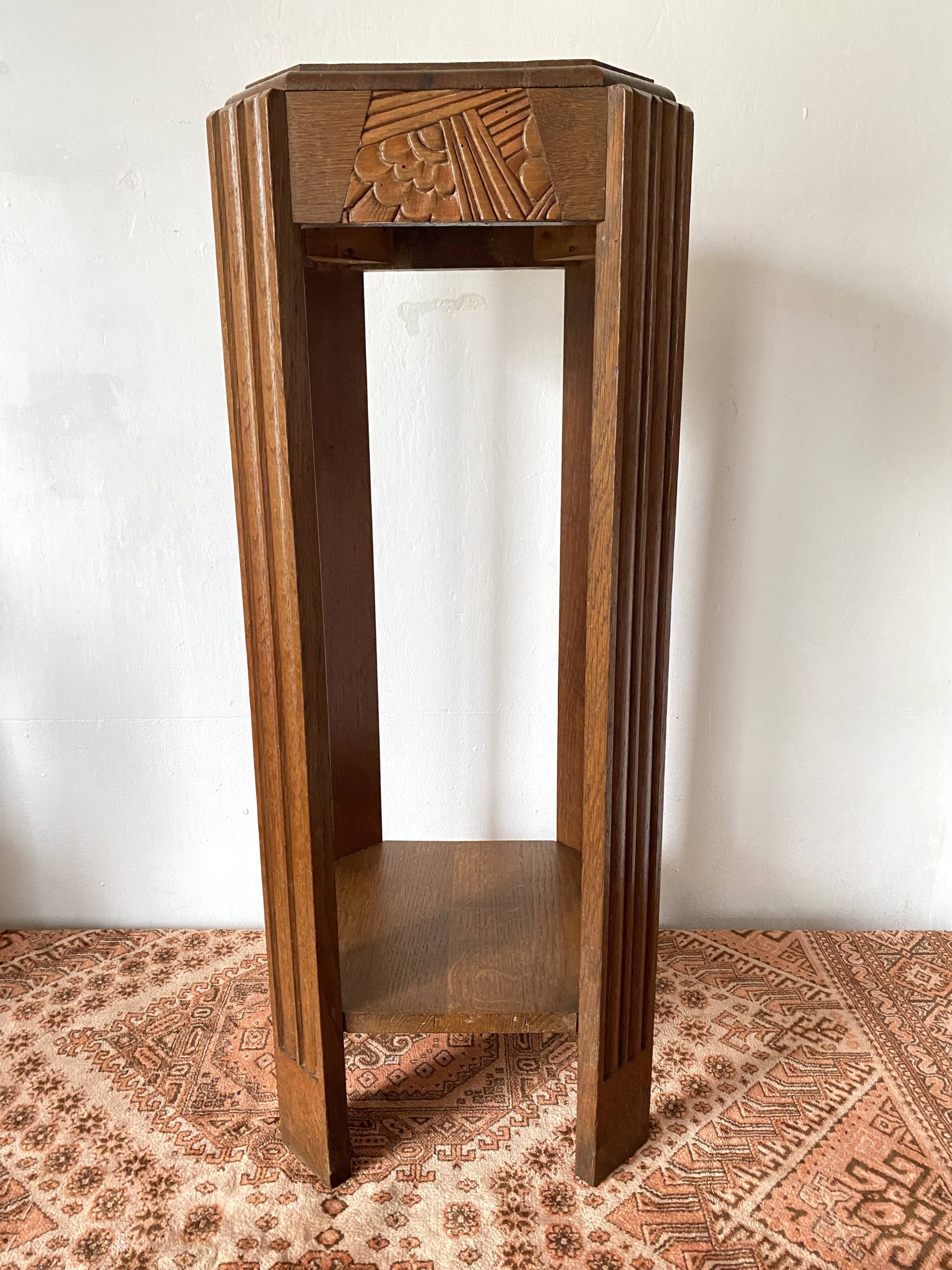 Art deco harness, plant holder