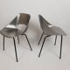 Suite de quatre chaises par Pierre Guariche pour Steiner