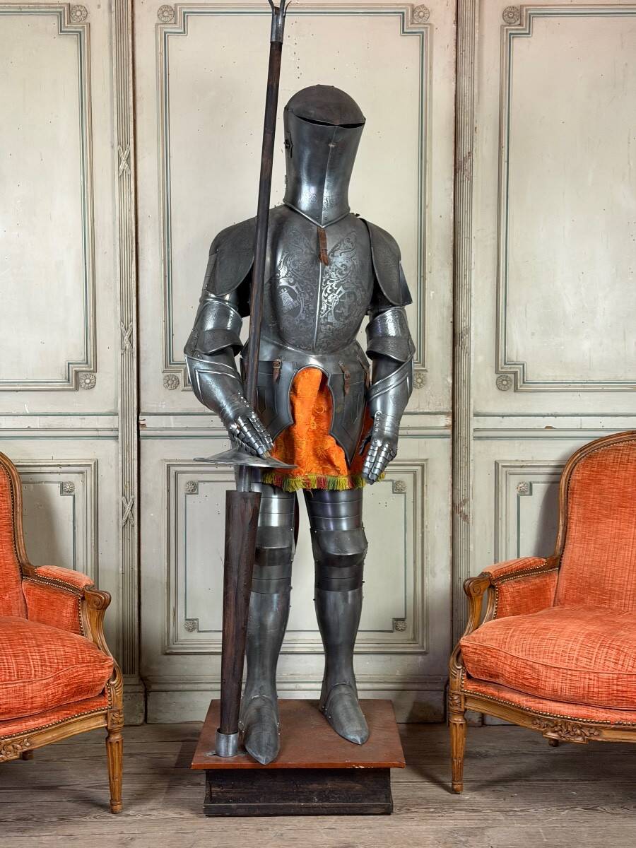 Renaissance-style armour, Spain, around 1880.