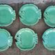 Six Vallauris ceramic plates, by Georges Huger