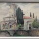 Aquarelle papier eglise st just de valcabrere haute garonne 31, r. chausson