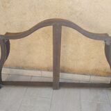 Louis Philippe bed sky in walnut