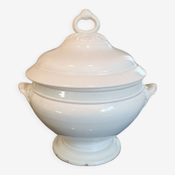 Vegetable tureen in Sarreguemines old