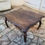 Antique solid wood coffee table