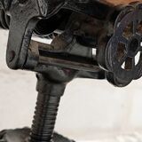 Old American office chair circa 1940 in oak