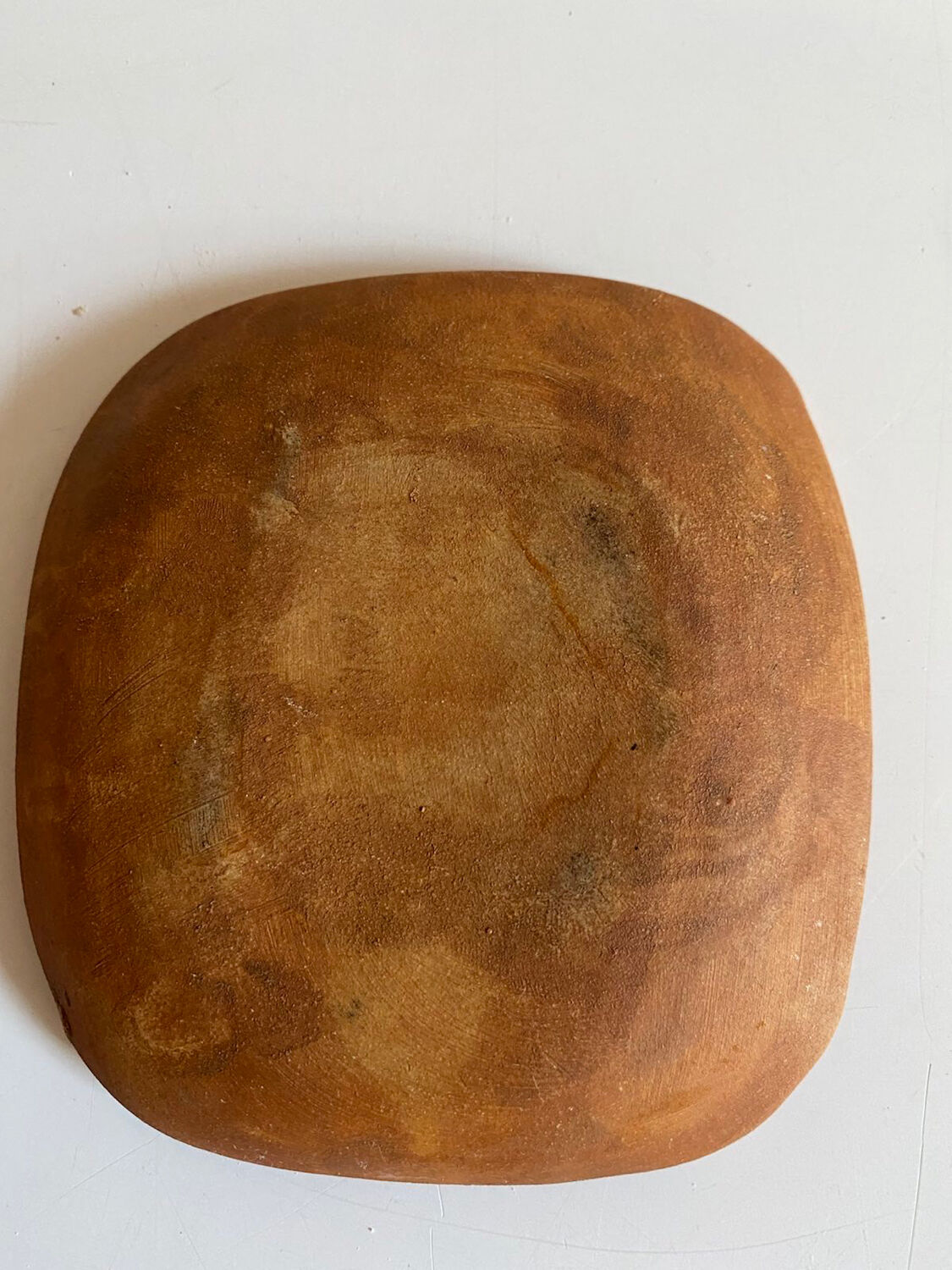 Vintage ceramic plate flower