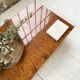 Table basse italienne laque loupe d’orme