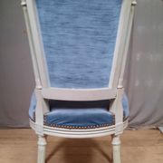 Chaise  tapissée style Louis XVI