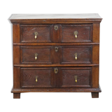 Commode anglaise en chêne, XVIIe siècle