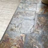 1950s slate coffee table