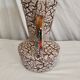 Cracked ceramic vase from the 70s