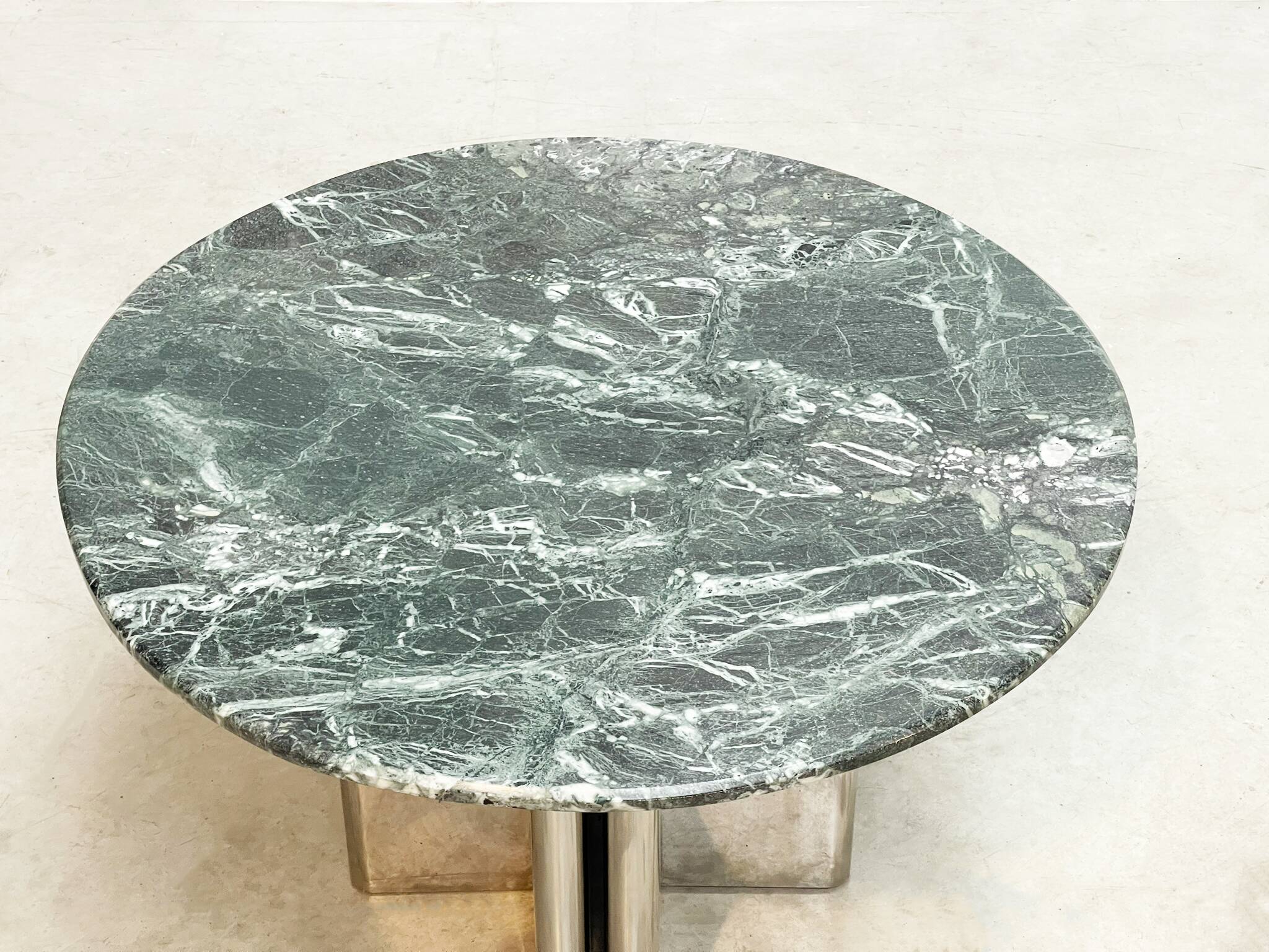 Green marble center or side table