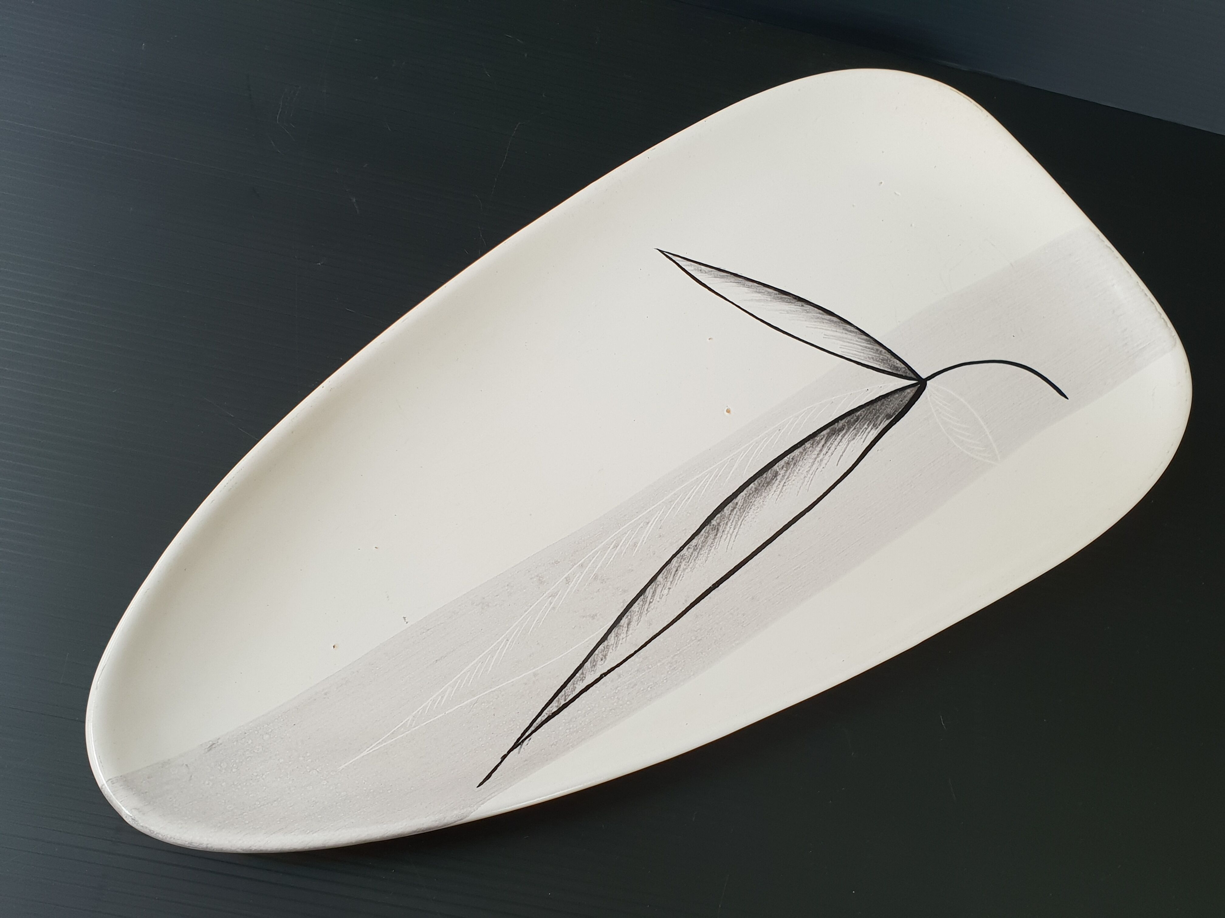 Plat vintage céramique Pornic