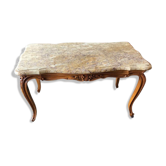 Coffee table Louis XV marble style