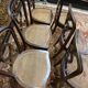Suite of 6 Napoleon III cane chairs - Louis Philippe