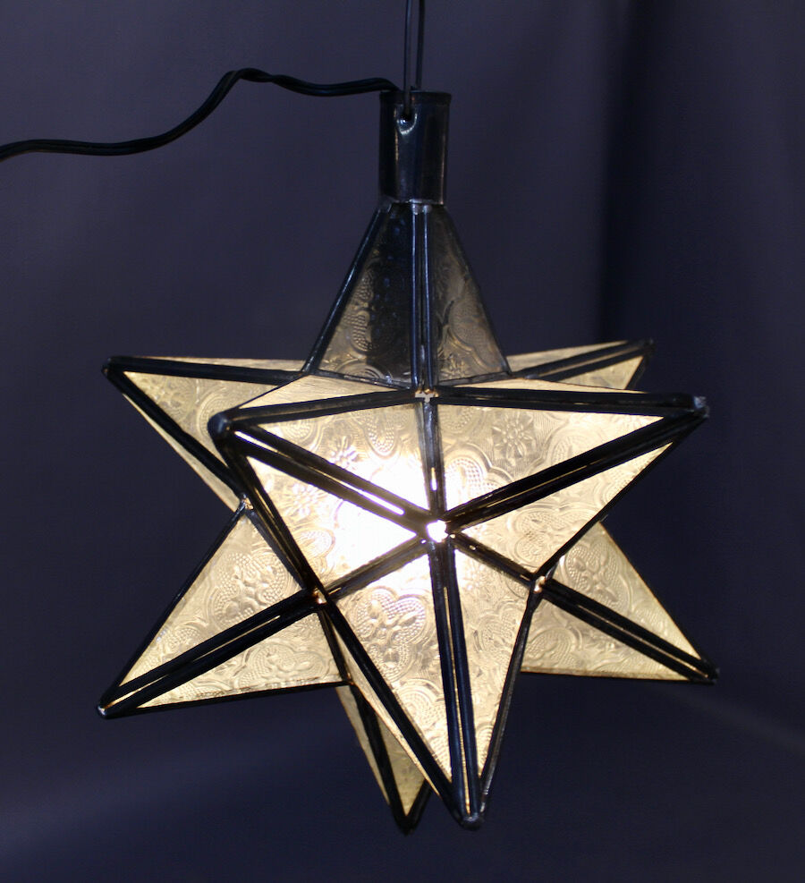 12-pointed star chandelier