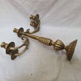 Bronze candlesticks