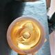 Vase in glass paste art nouveau.