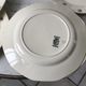 Set of 6 flat plates Digoin Sarreguemines years 40-50