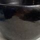 Glazed ceramic salad bowl