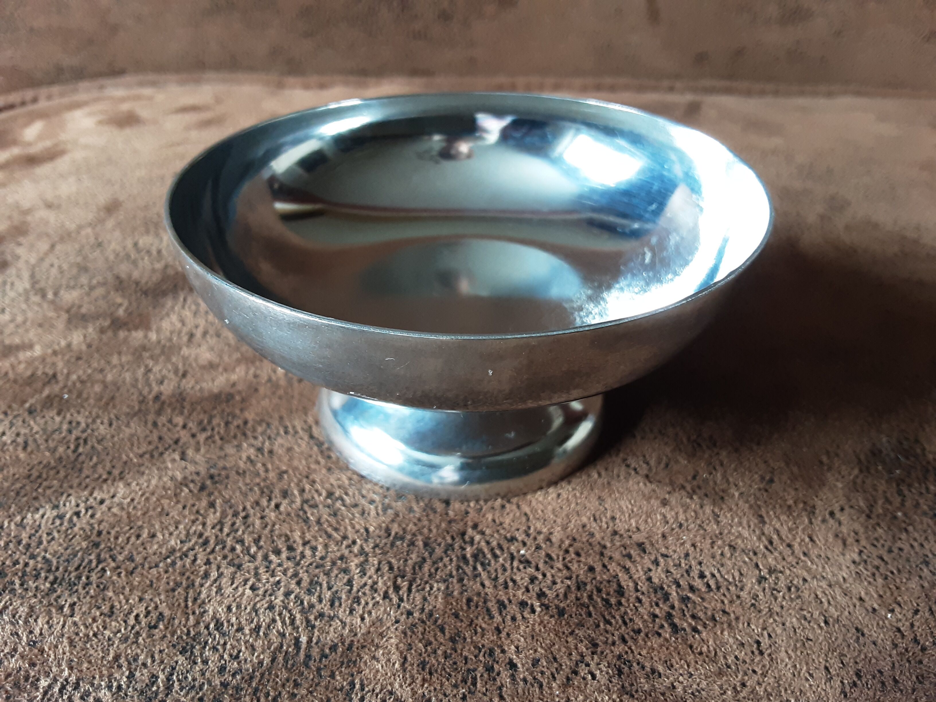 Lot de 6 coupes sur pied métal