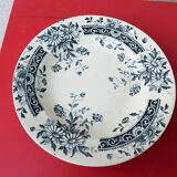 Set of 5 Salins ironstone soup plates