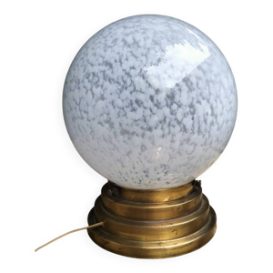 lampe a poser en verre - clichy