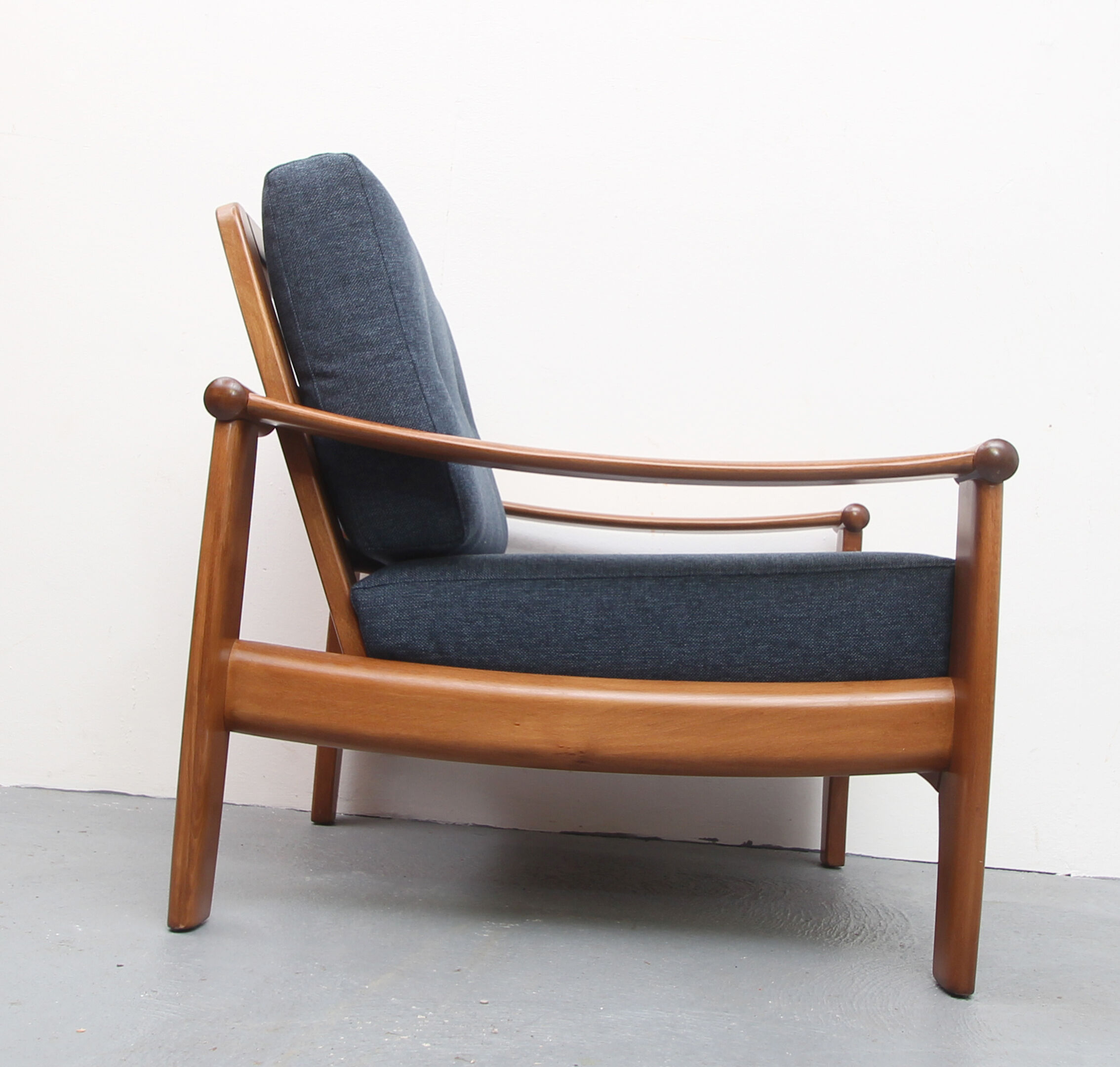 Armchair in darkblue 1960