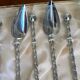 Set of 6 cocktail spoons